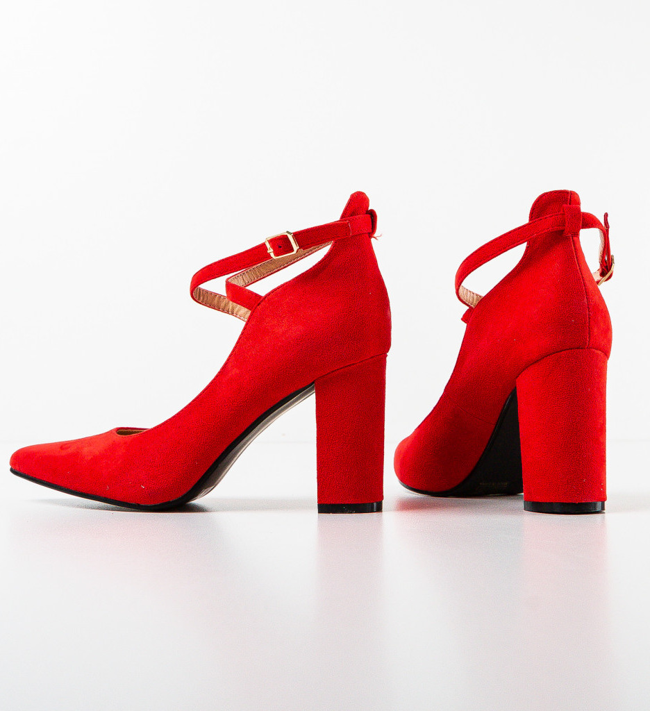 Poze Pantofi dama Shola Rosii depurtat.ro 