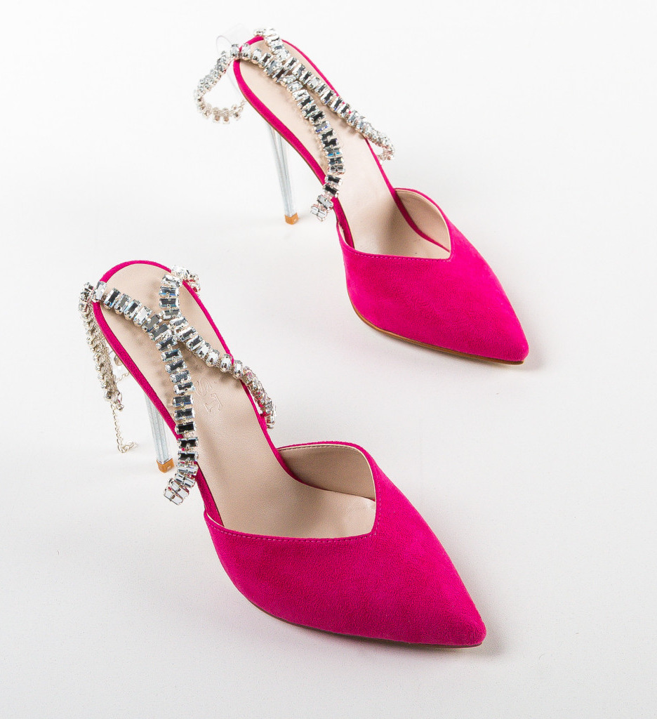 Pantofi dama Snaider Fuchsia - 4 | YEO