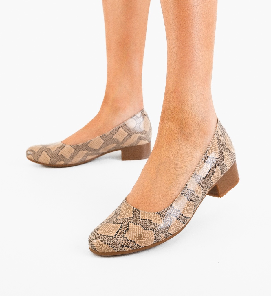 Pantofi dama Vegge Print - 3 | YEO