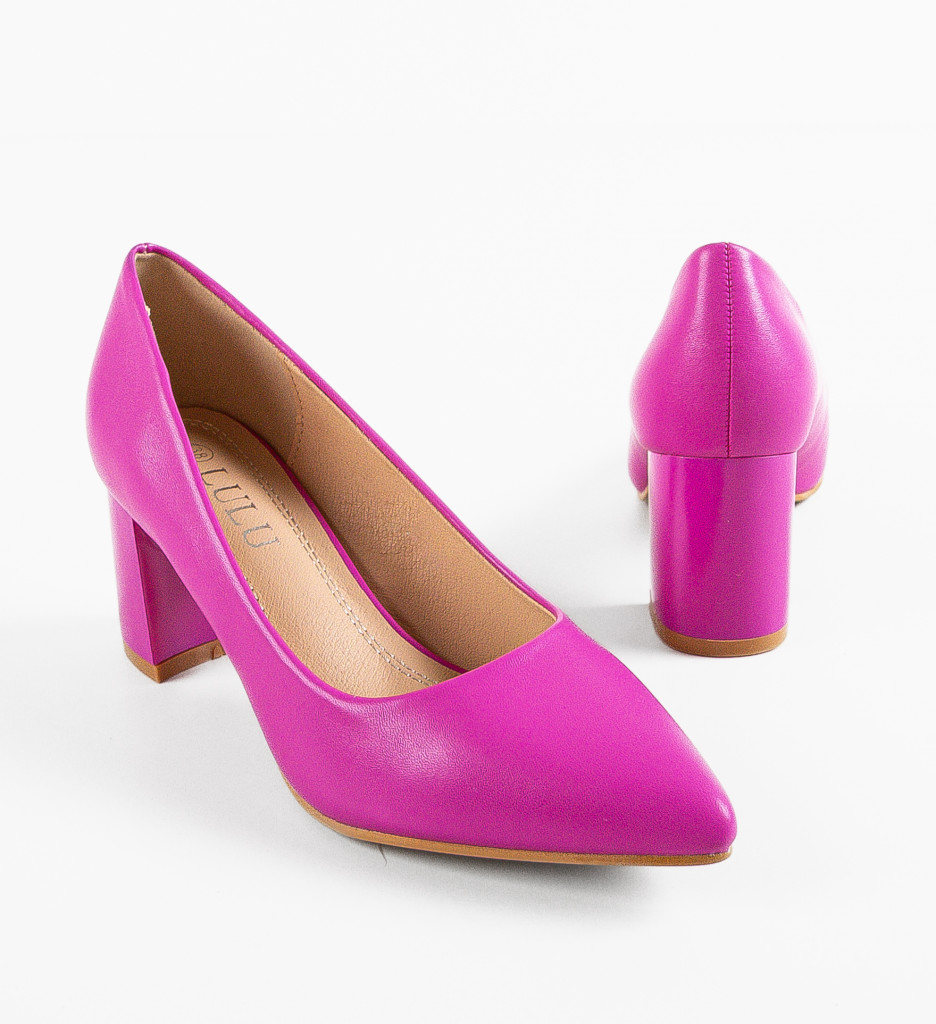 Pantofi dama Walton Fuchsia - 5 | YEO