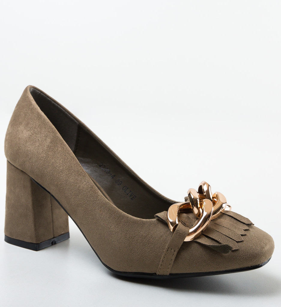 Pantofi Kalow Khaki - 6 | YEO