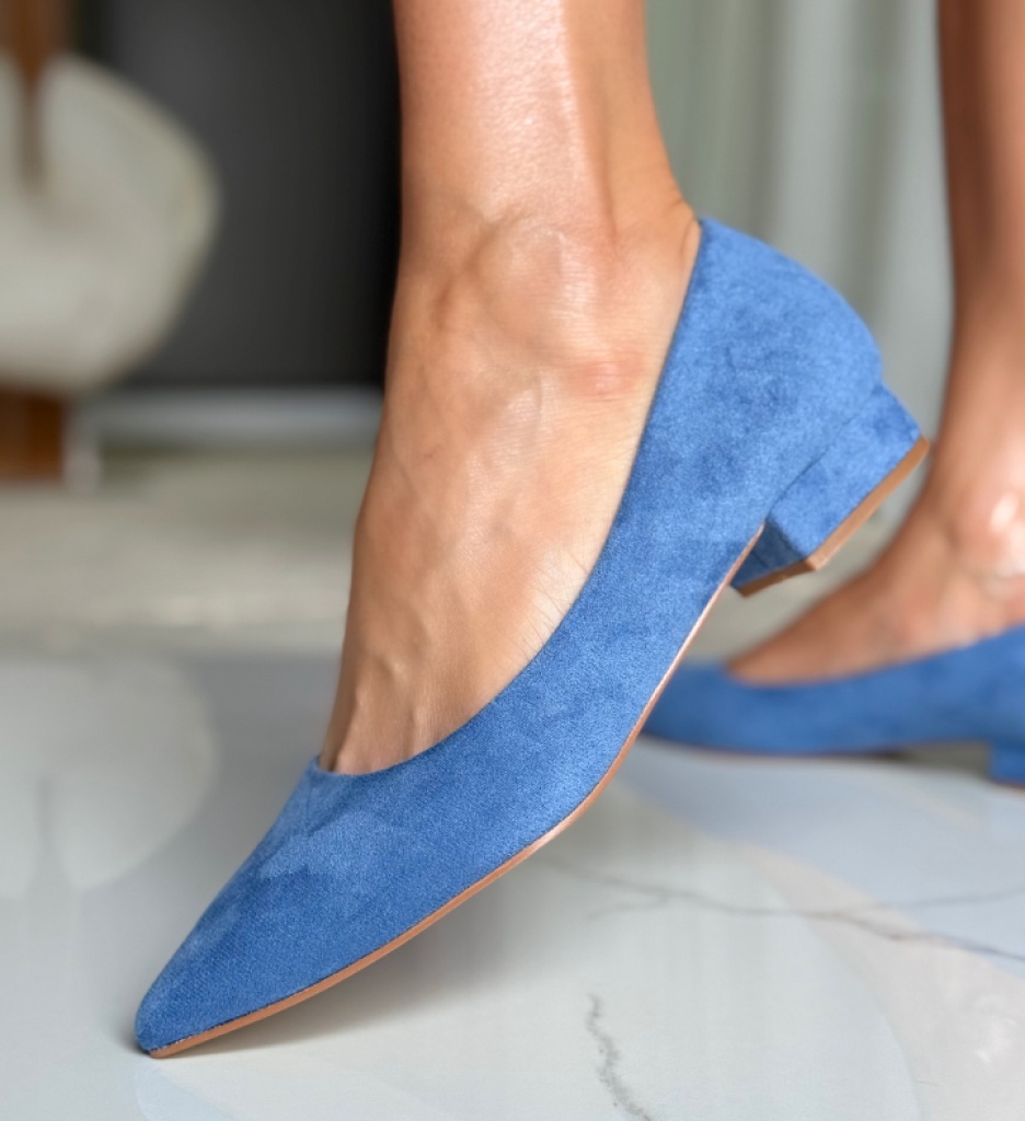 Pantofi Niam Albastri