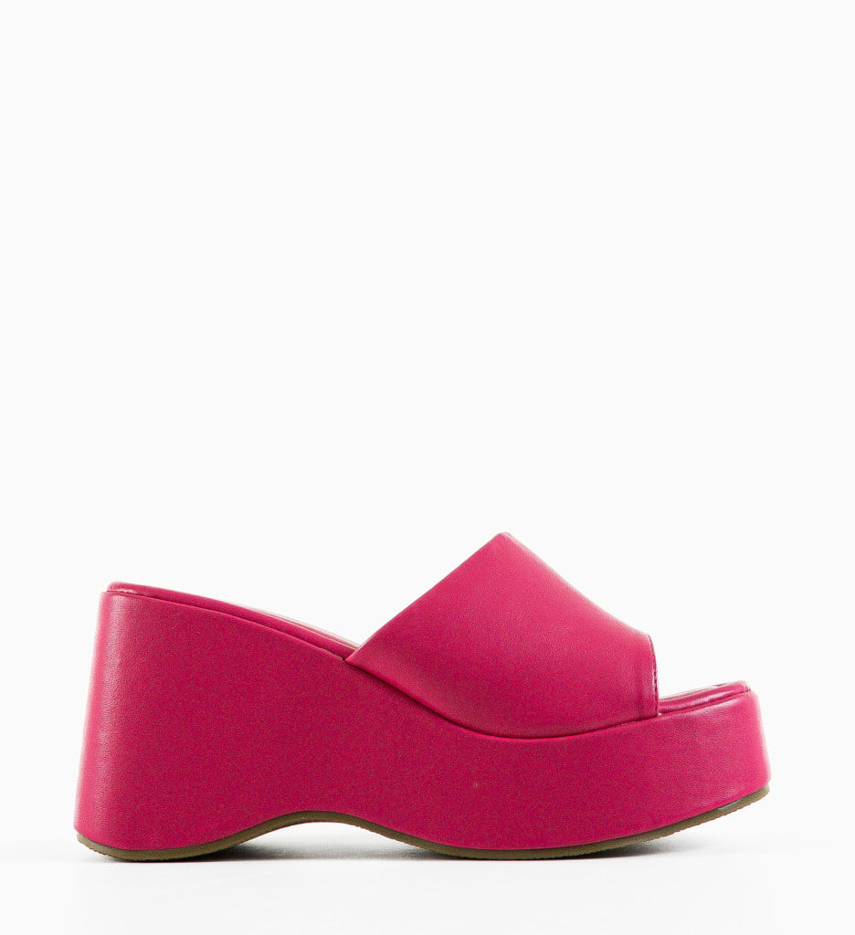 Papuci dama Azura Fuchsia - 3 | YEO