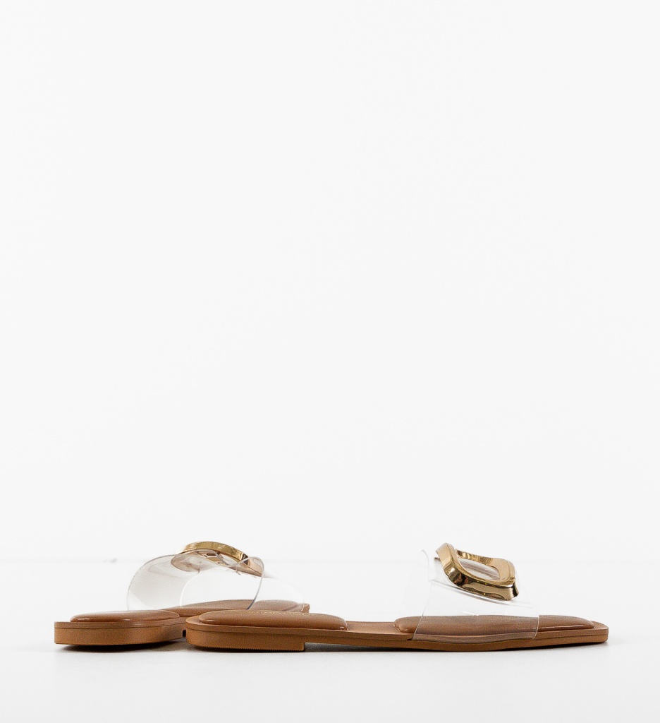 Papuci dama Dirkx Camel - 4 | YEO