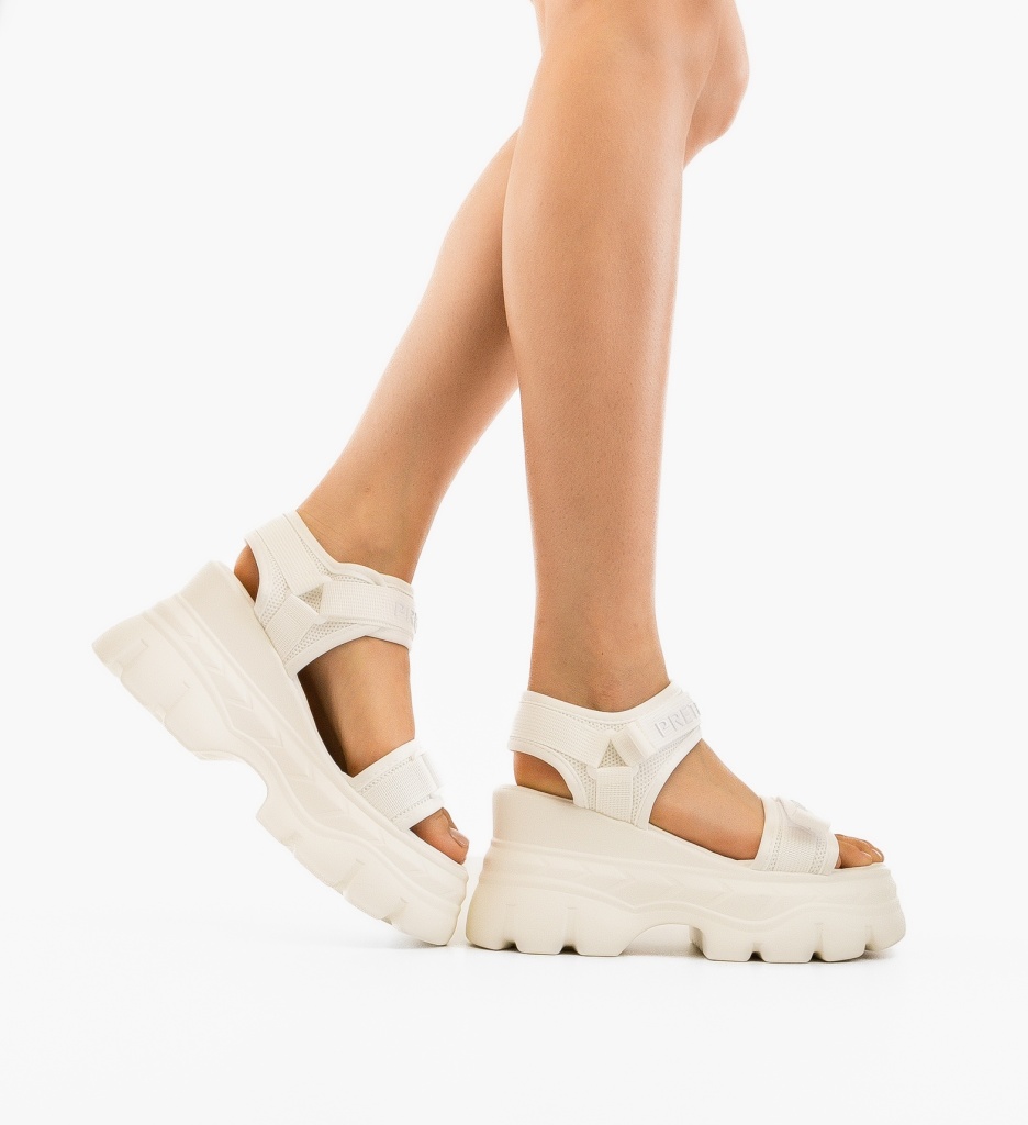 Platforme dama Alnomyd Albe - 1 | YEO