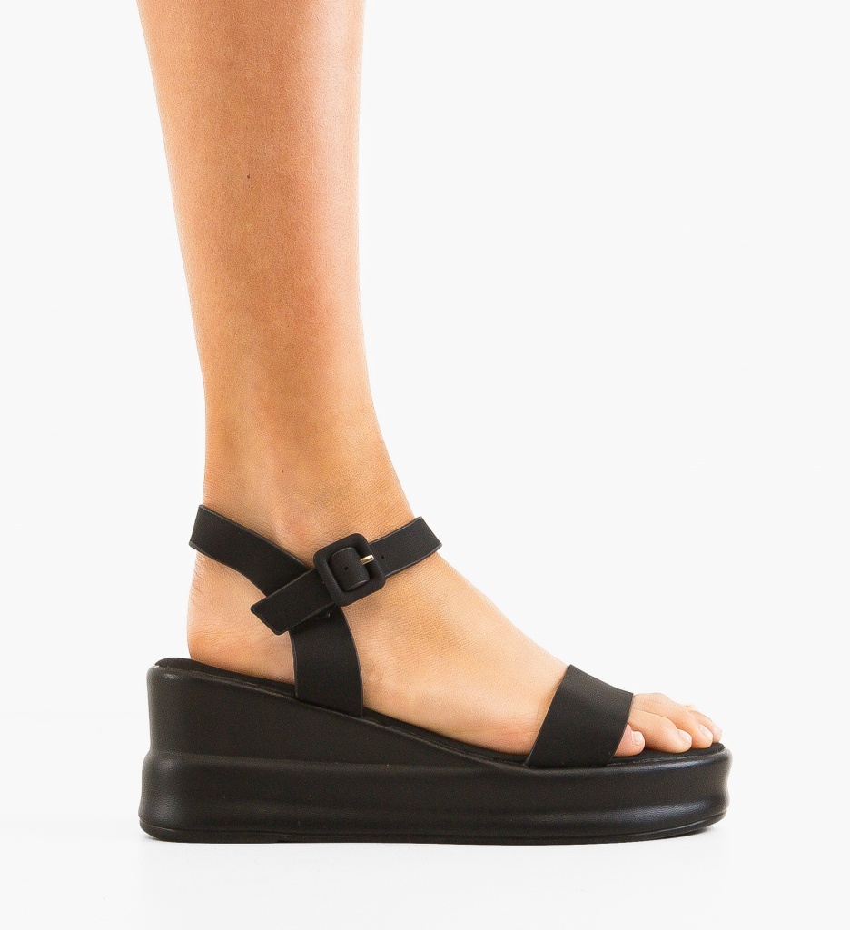 Platforme dama Anata Negre - 5 | YEO