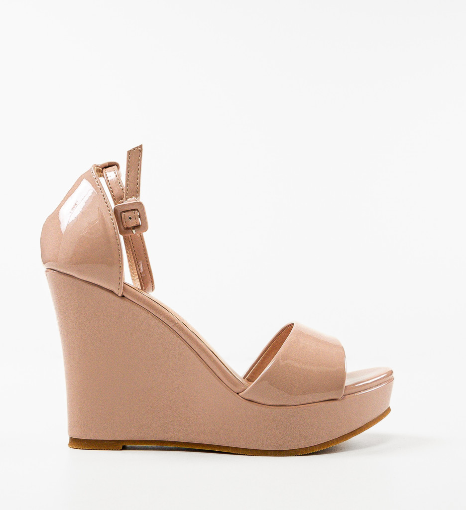 Platforme dama Blyha Nude - 3 | YEO