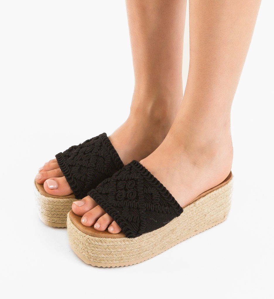 Platforme dama Horatio Negre - 1 | YEO