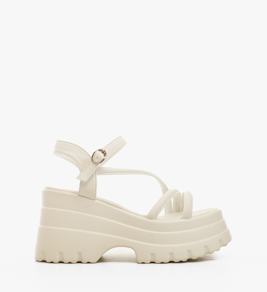 Platforme dama Jazez Albe - 5 | YEO