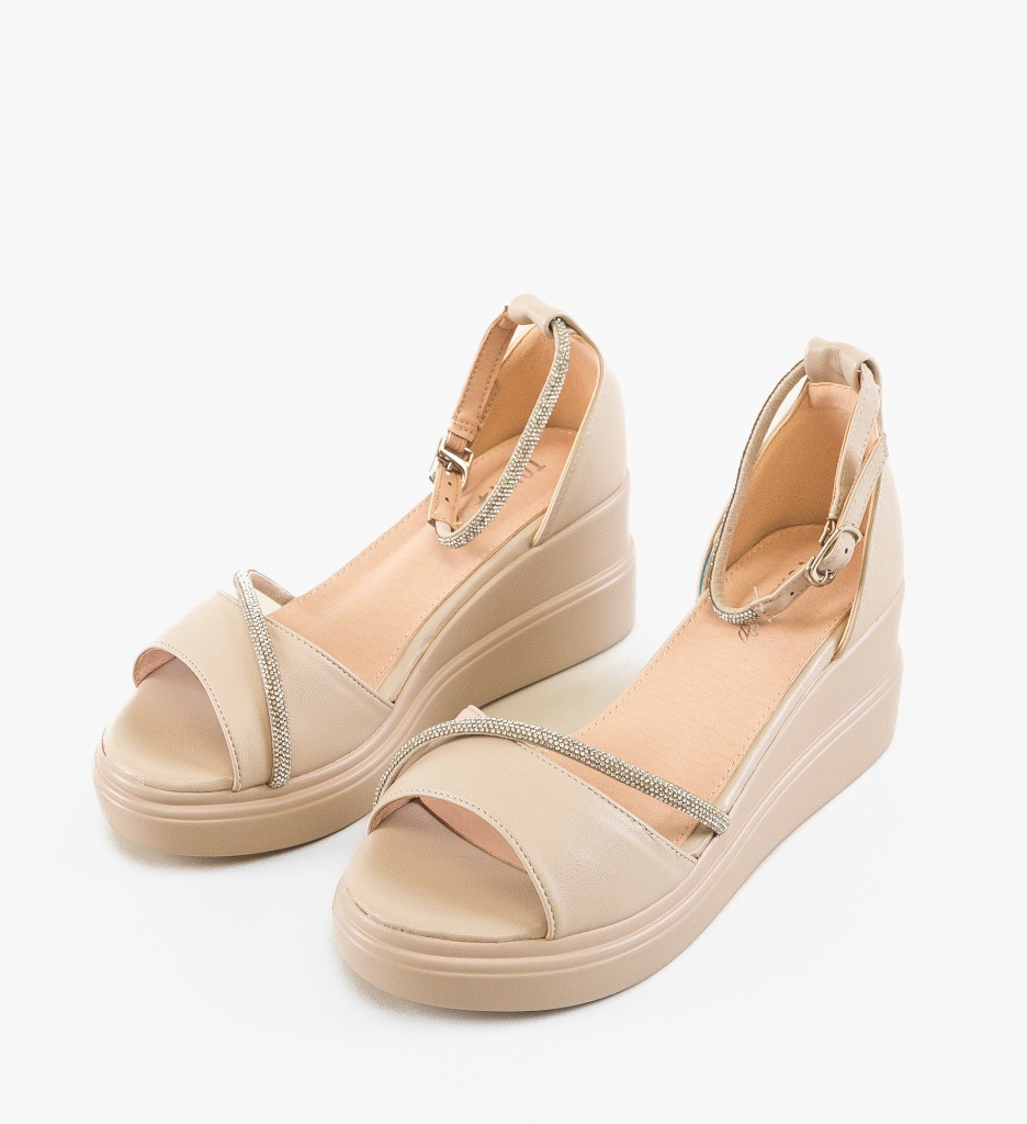 Platforme dama Juha Bej - 4 | YEO