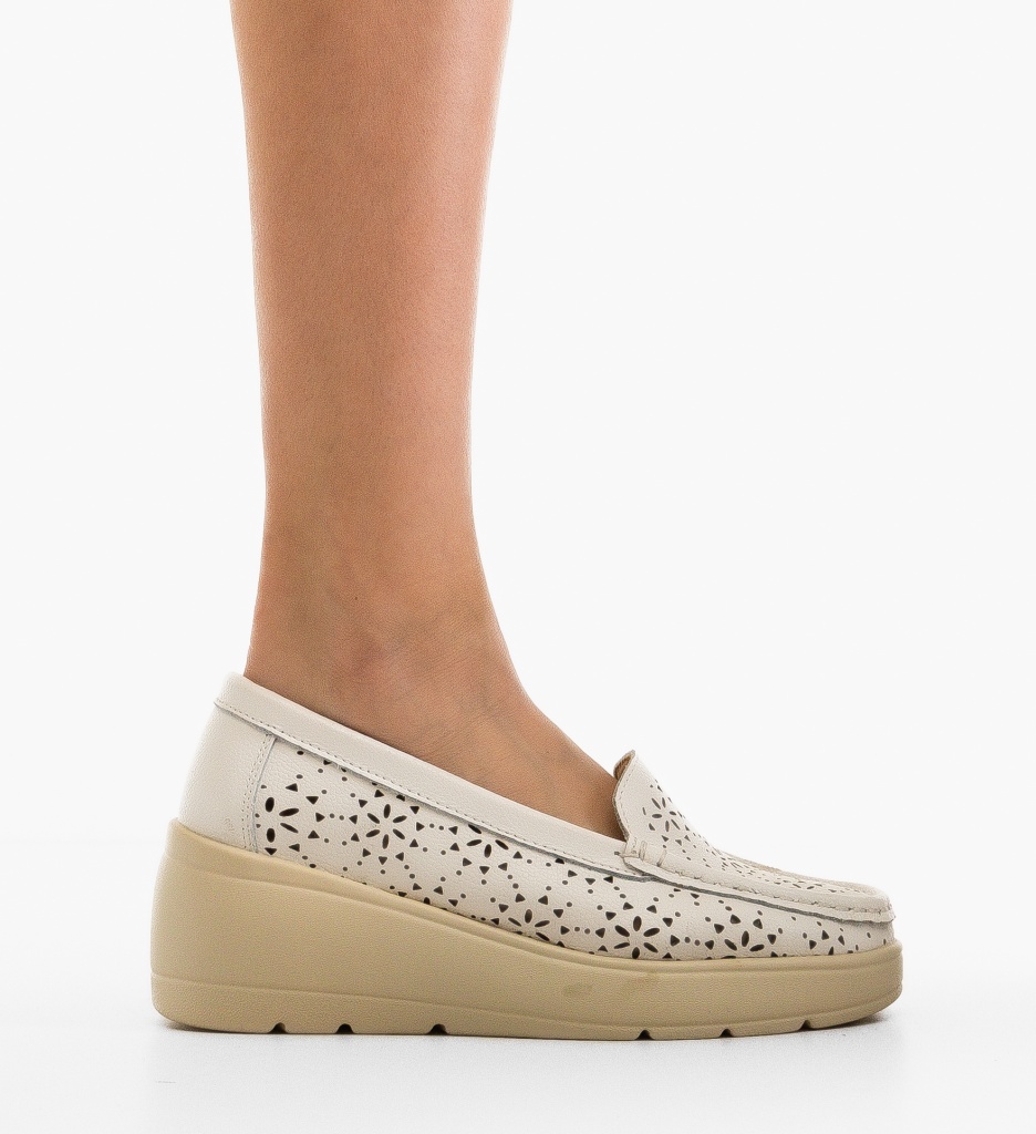 Platforme dama Myzy Albi - 5 | YEO