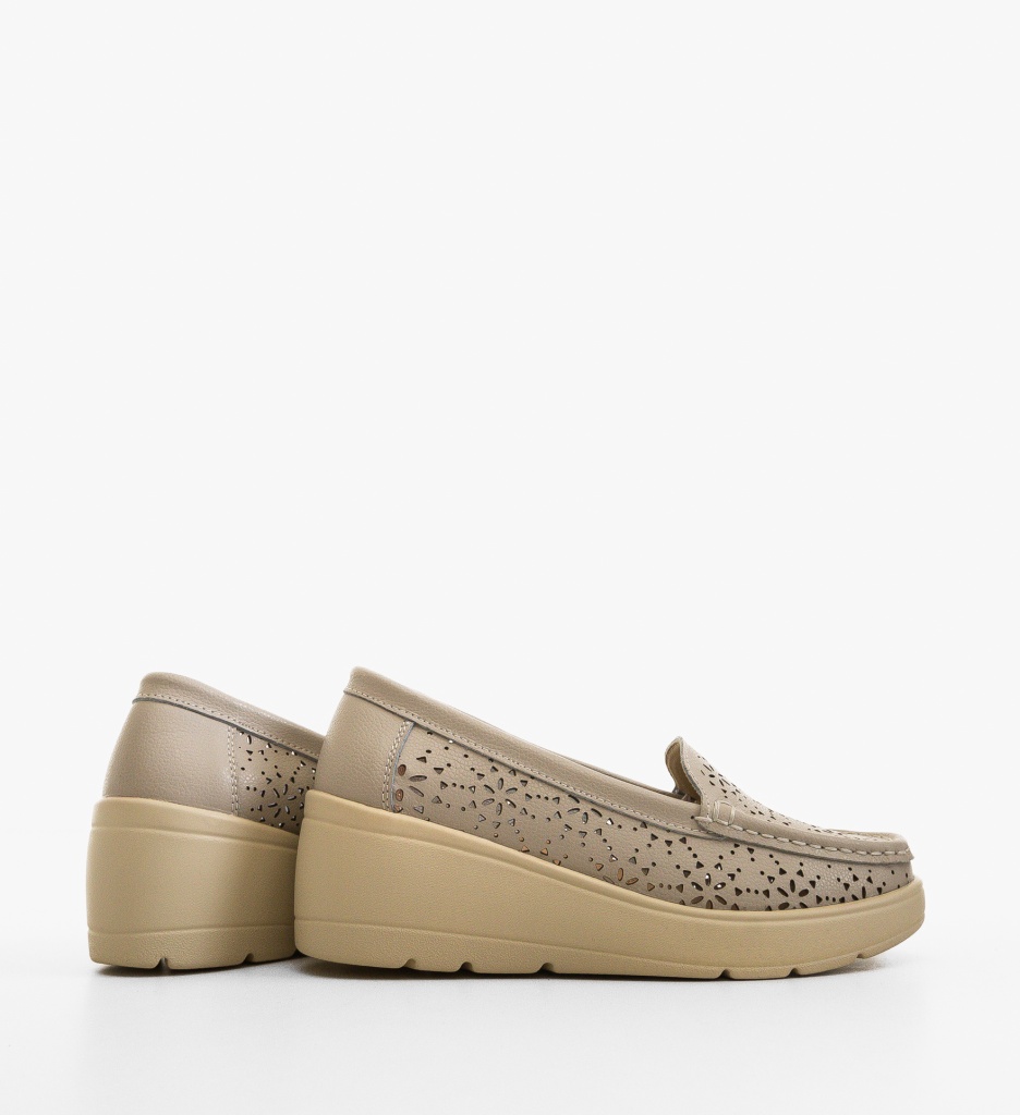 Platforme dama Myzy Gri - 2 | YEO