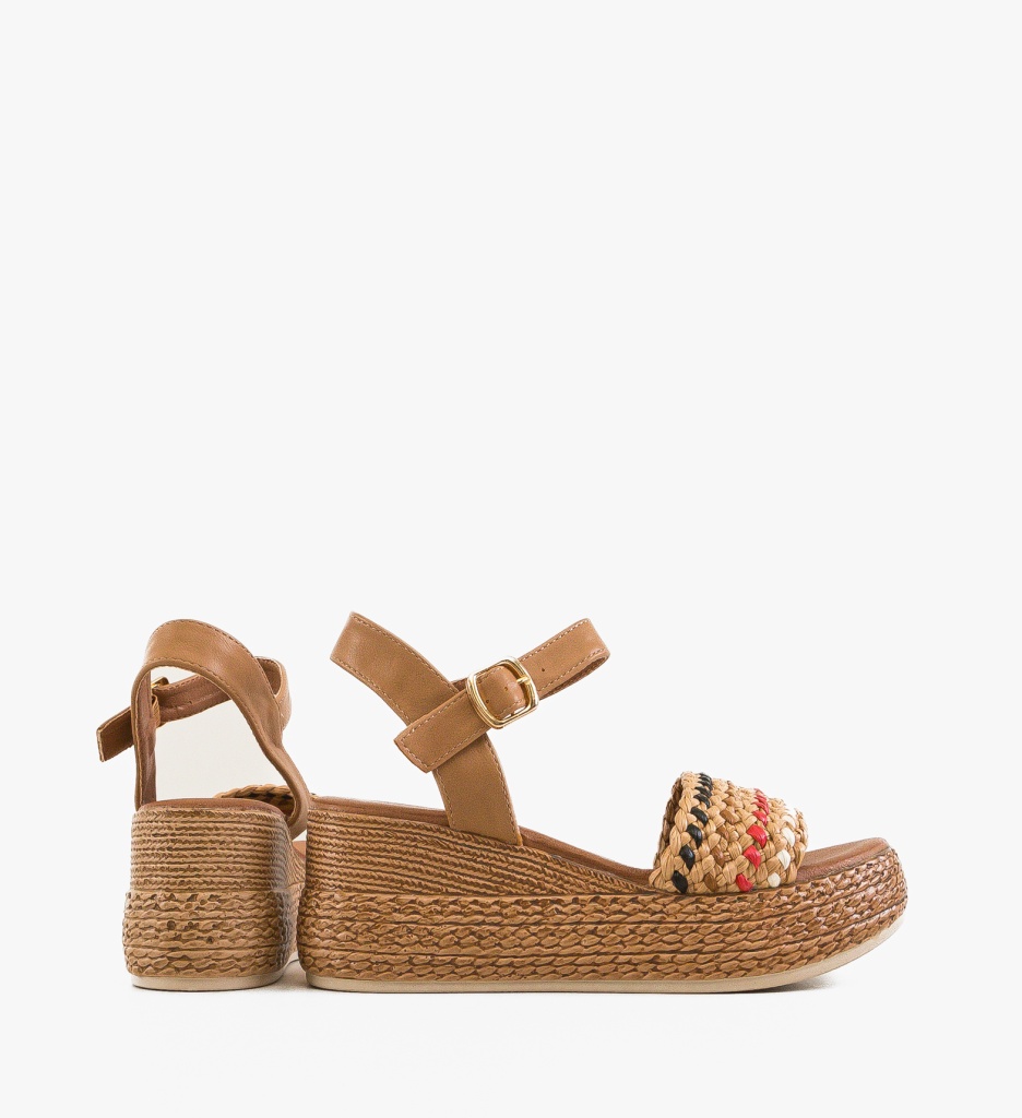 Platforme dama Ruldand Khaki - 4 | YEO