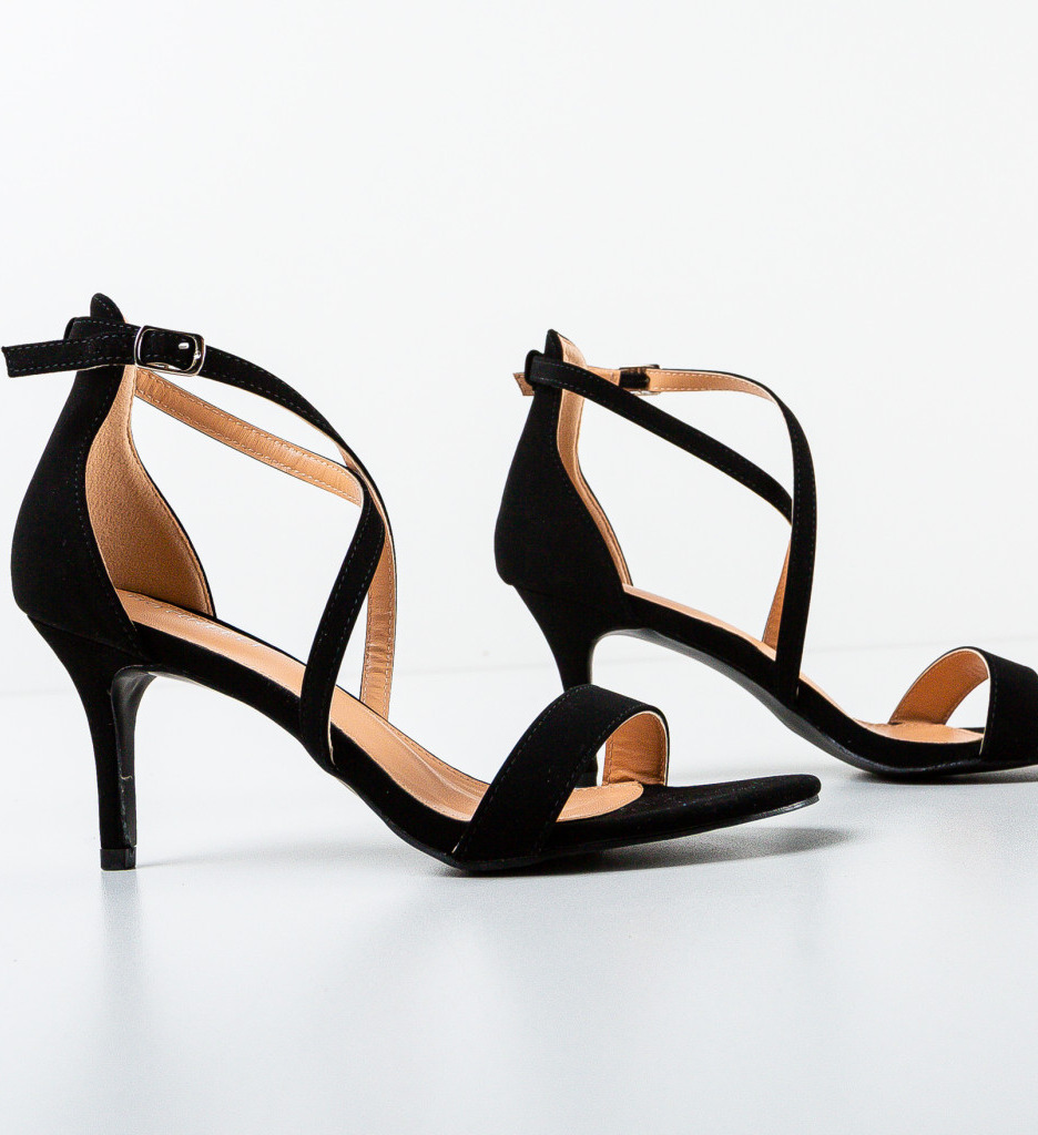 Poze Sandale dama Alana Negri 3 depurtat.ro 