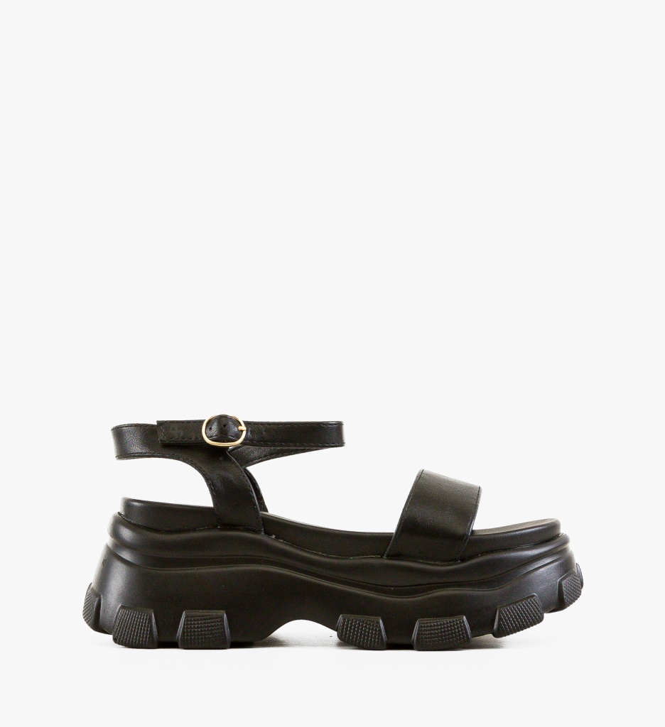 Sandale dama Aviv Negre - 2 | YEO