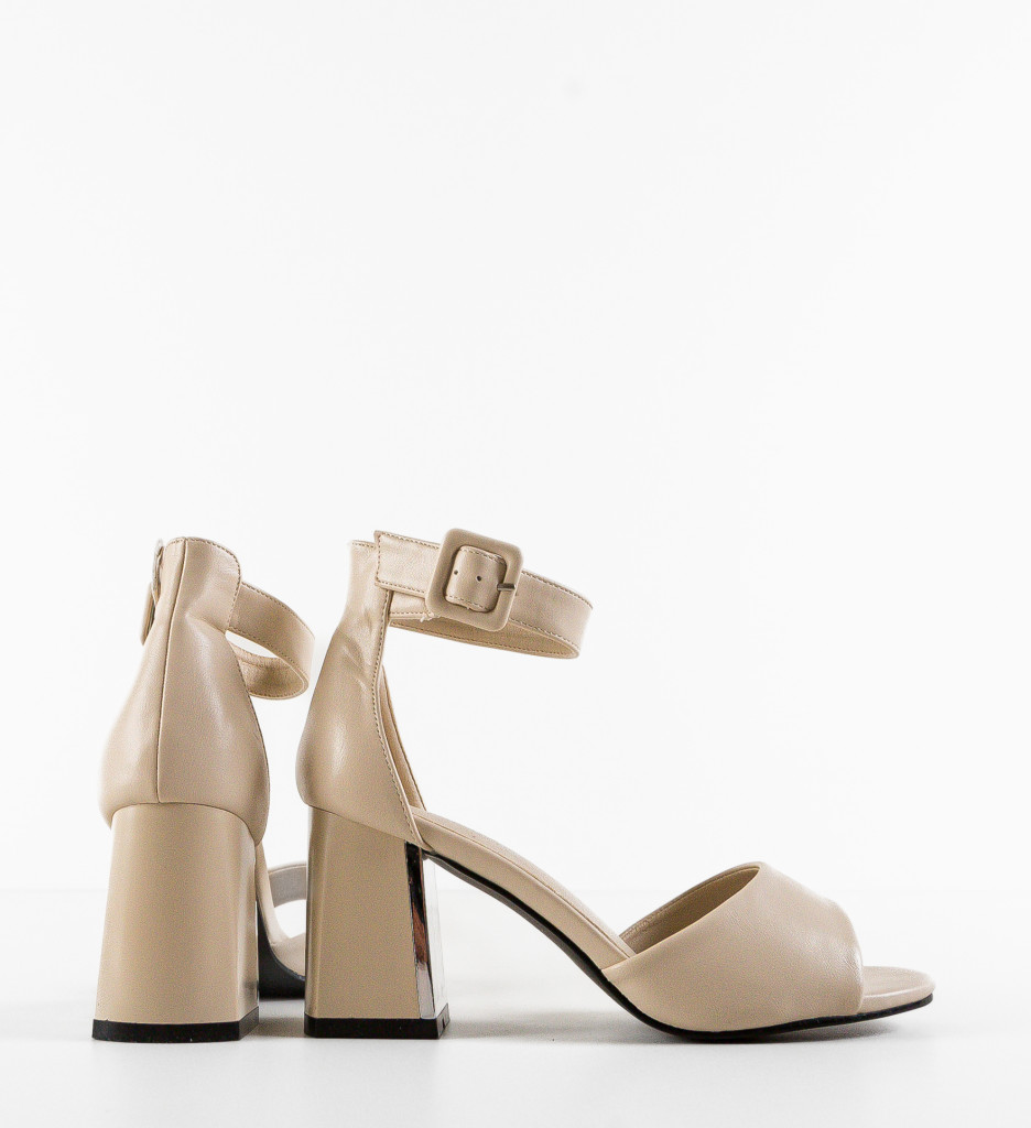 Sandale dama Beta Bej - 5 | YEO