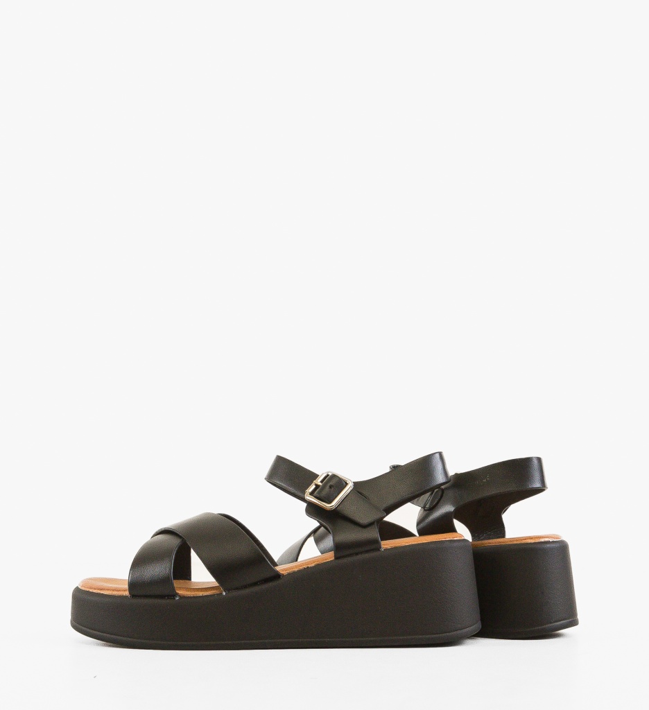 Sandale dama Galina Negre - 4 | YEO