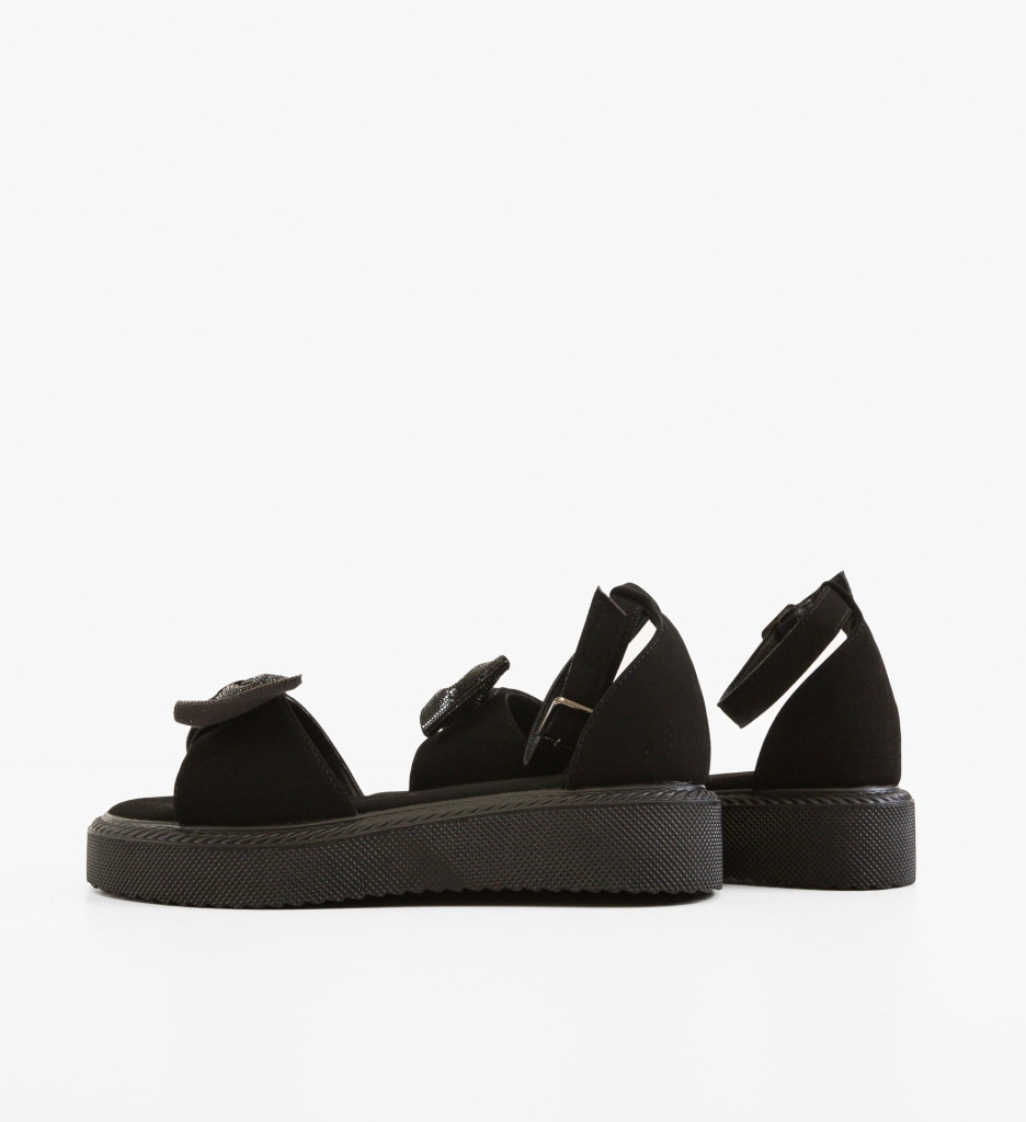 Sandale dama Garyta Negre - 3 | YEO