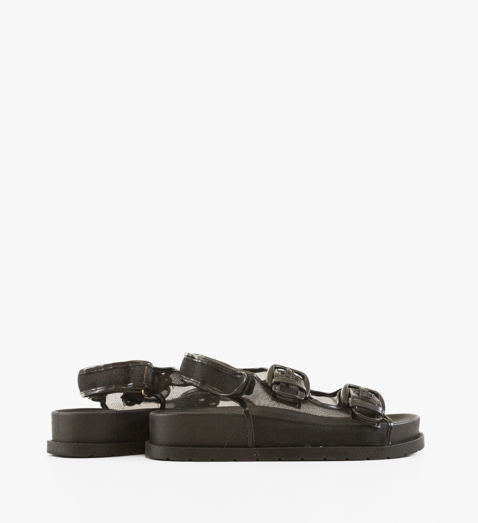 Sandale dama Jago Negre - 2 | YEO