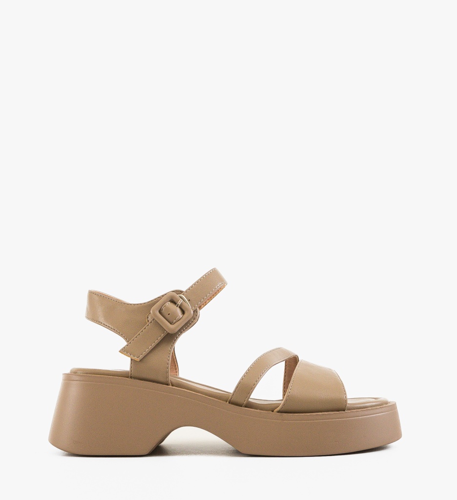 Sandale dama Karynna Bej - 4 | YEO