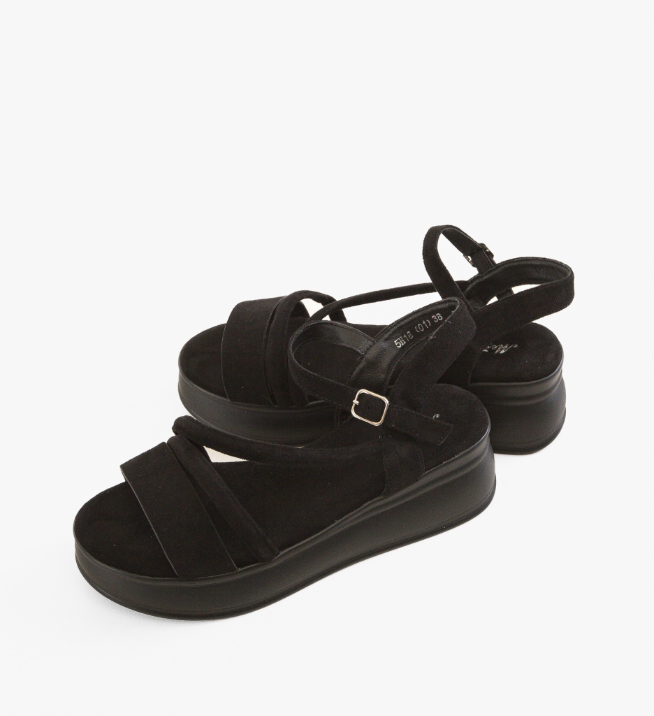 Sandale dama Lageta Negre - 4 | YEO