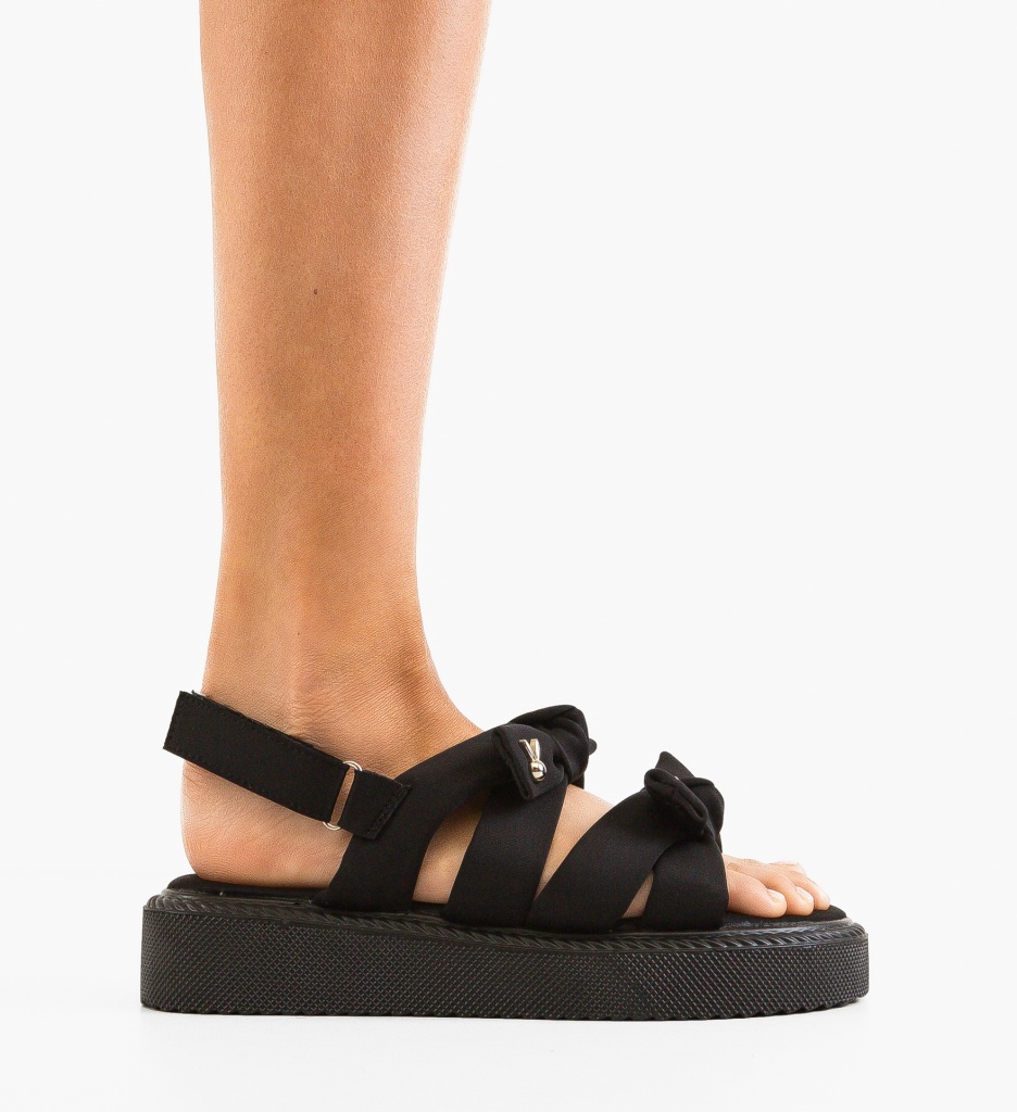 Sandale dama Magkul Negre - 5 | YEO