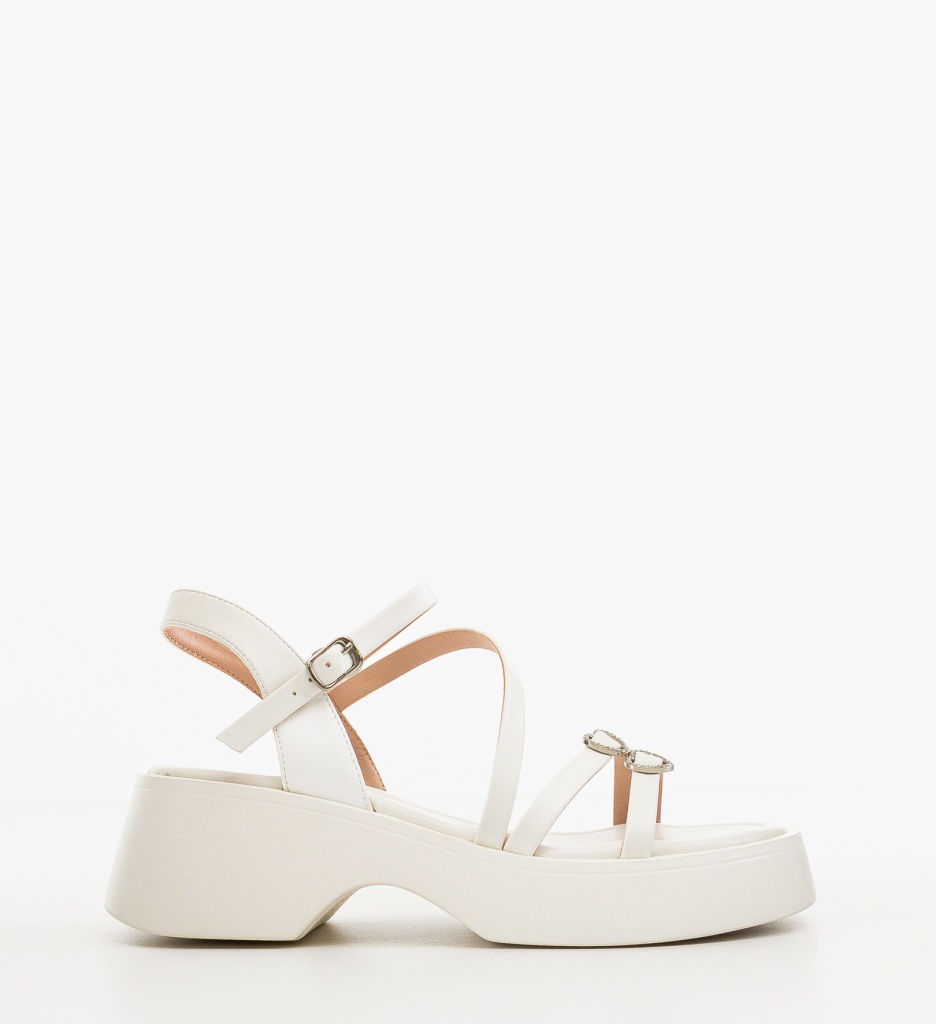 Sandale dama Mininara Albe - 2 | YEO