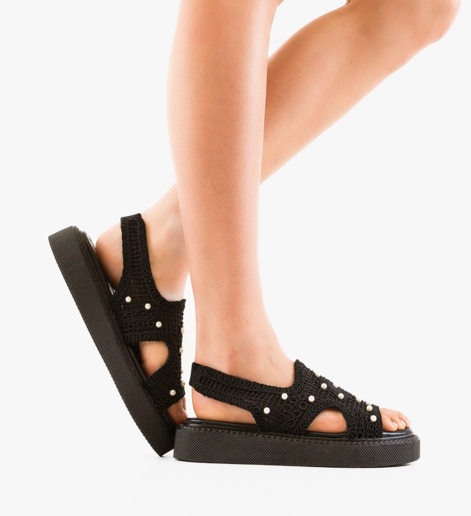 Sandale dama Parson Negre