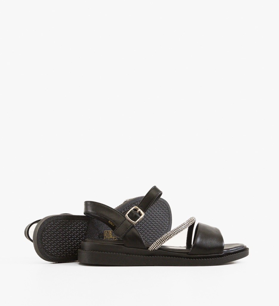 Sandale dama Patrol Negre - 2 | YEO