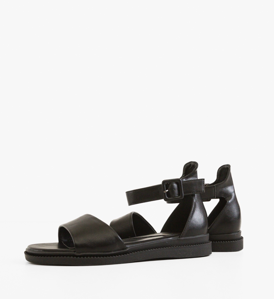 Sandale dama Patyk Negre - 3 | YEO