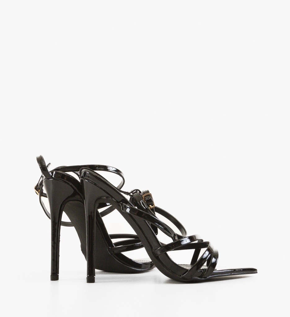 Sandale dama Pedron Negre - 2 | YEO