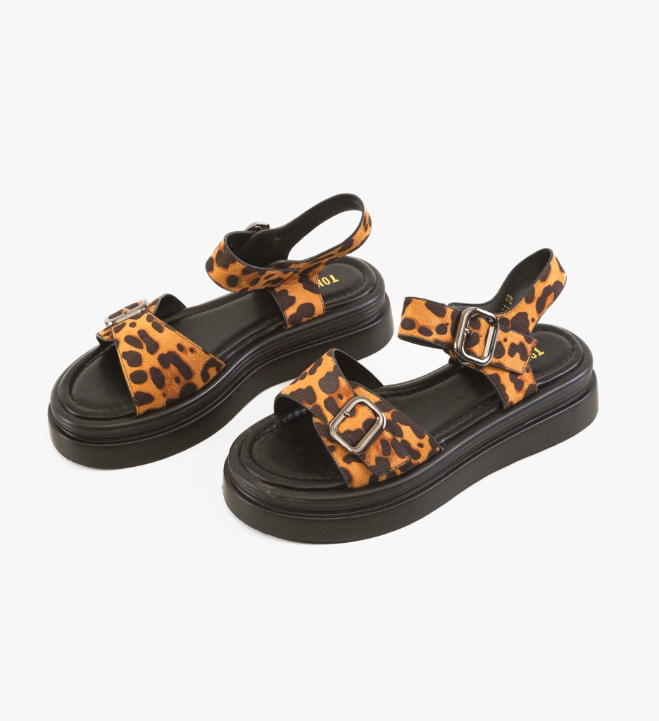 Sandale dama Pohum Print - 3 | YEO