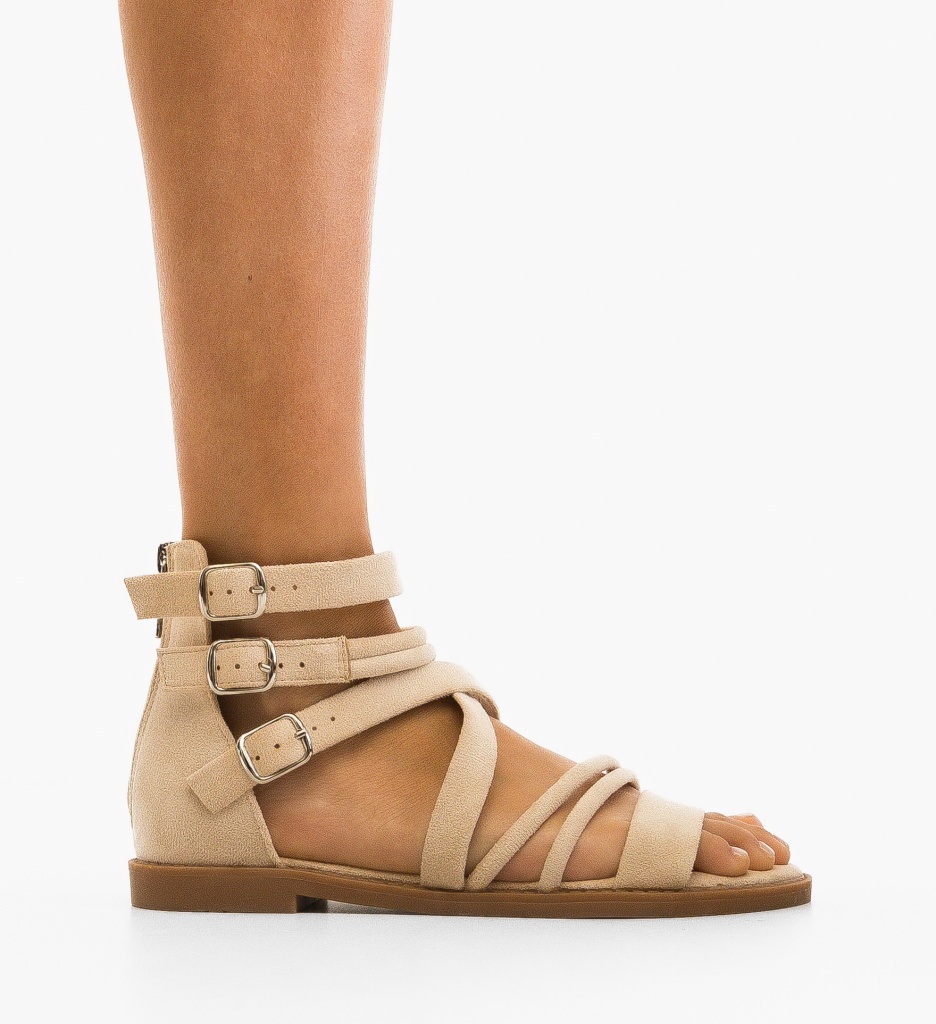 Sandale dama Predaro Bej - 5 | YEO