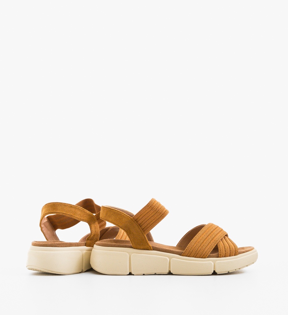 Sandale dama Raduku Camel - 2 | YEO