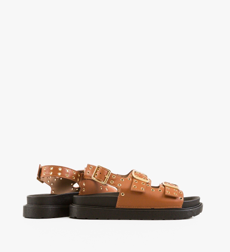 Sandale dama Rhea Camel - 4 | YEO