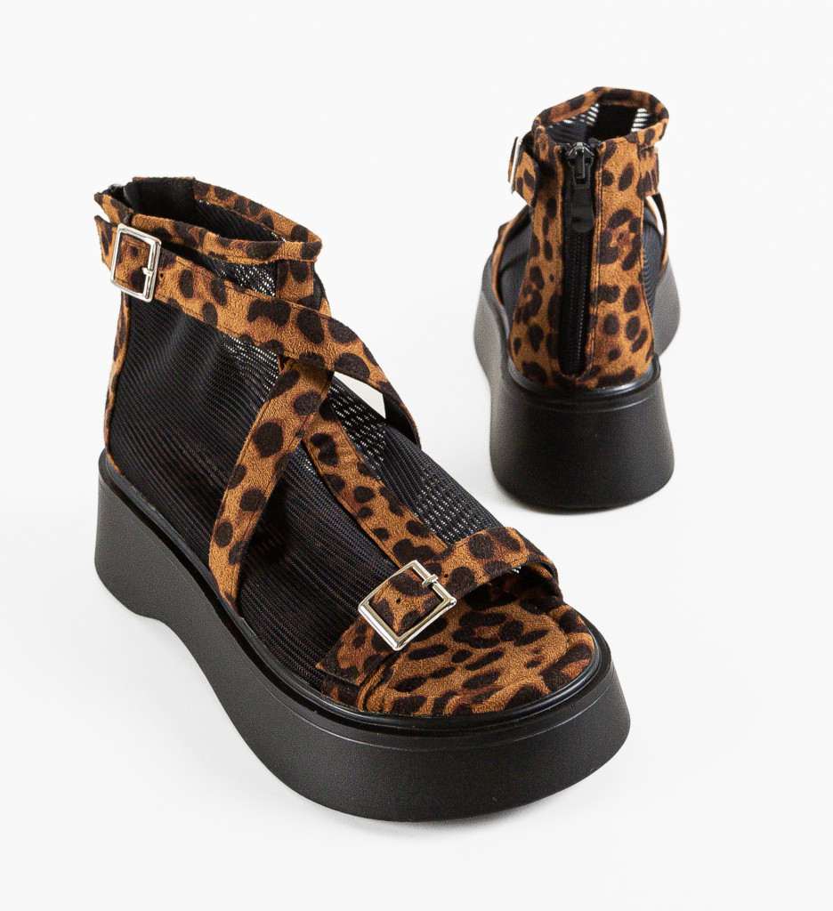 Sandale dama Tomila Animal Print