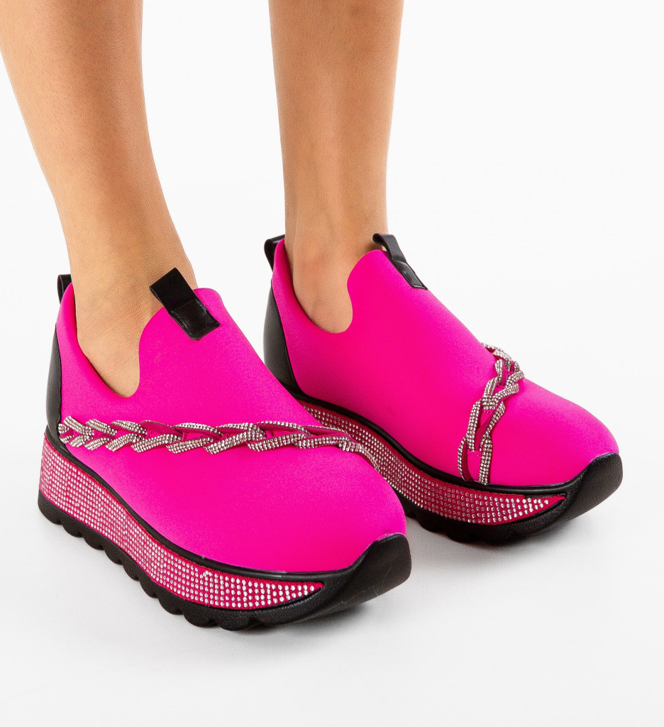 Sneakers dama Andala Fuchsia - 1 | YEO