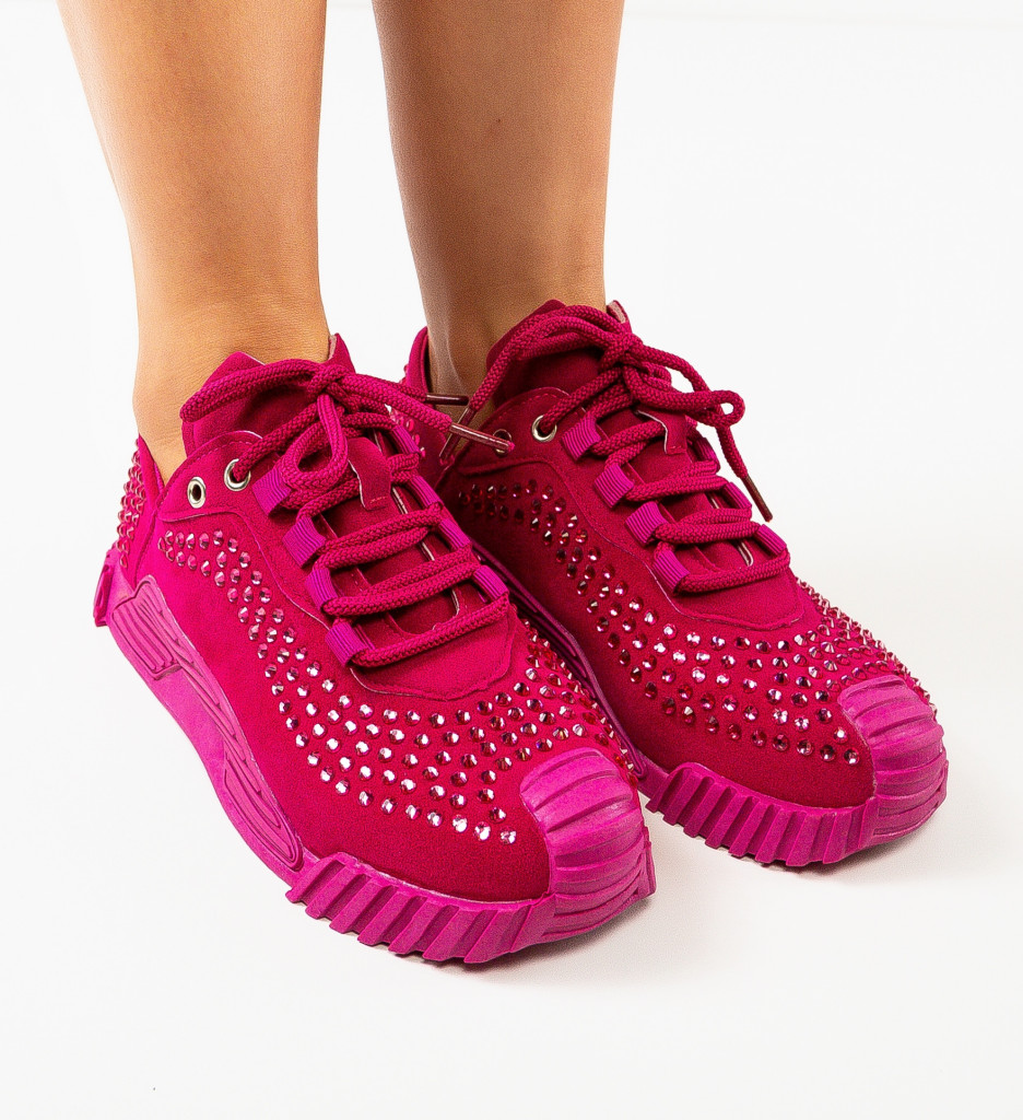 Sneakers dama Aristom Fuchsia - 3 | YEO