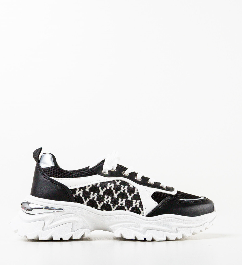 Sneakers dama Ferguson Negri - 4 | YEO