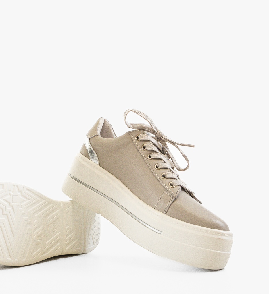 Sneakers dama Ghela Gri - 5 | YEO