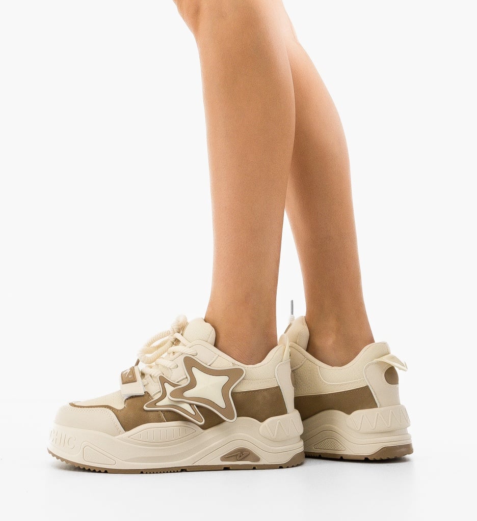 Sneakers dama Jyothi Khaki