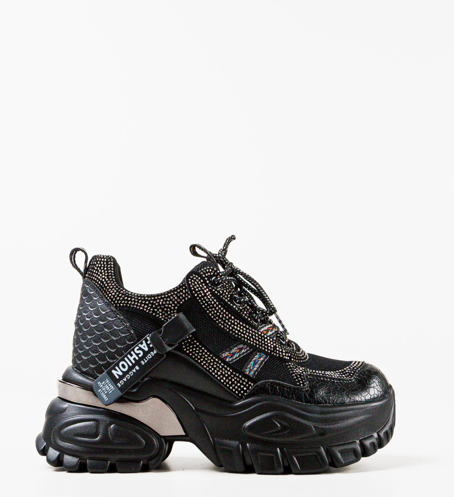 Sneakers dama Klamun Negre - 4 | YEO