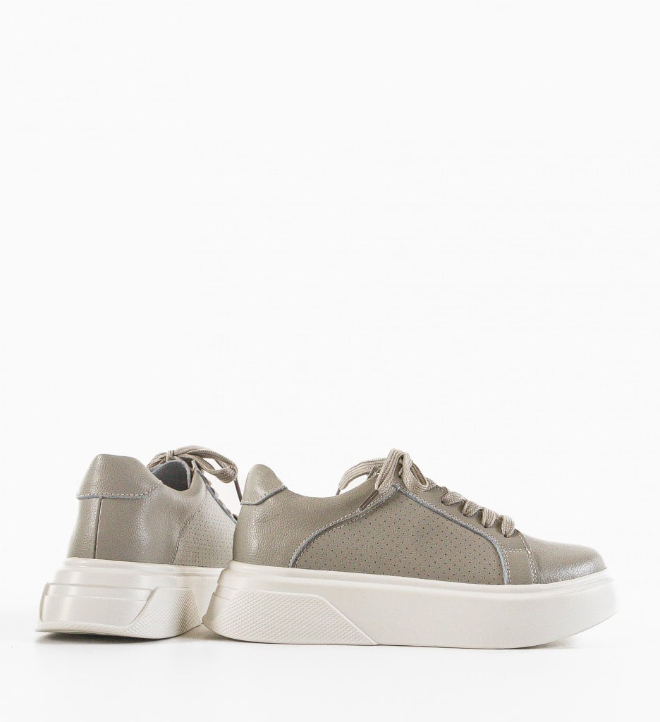 Sneakers dama Lenox Gri - 4 | YEO