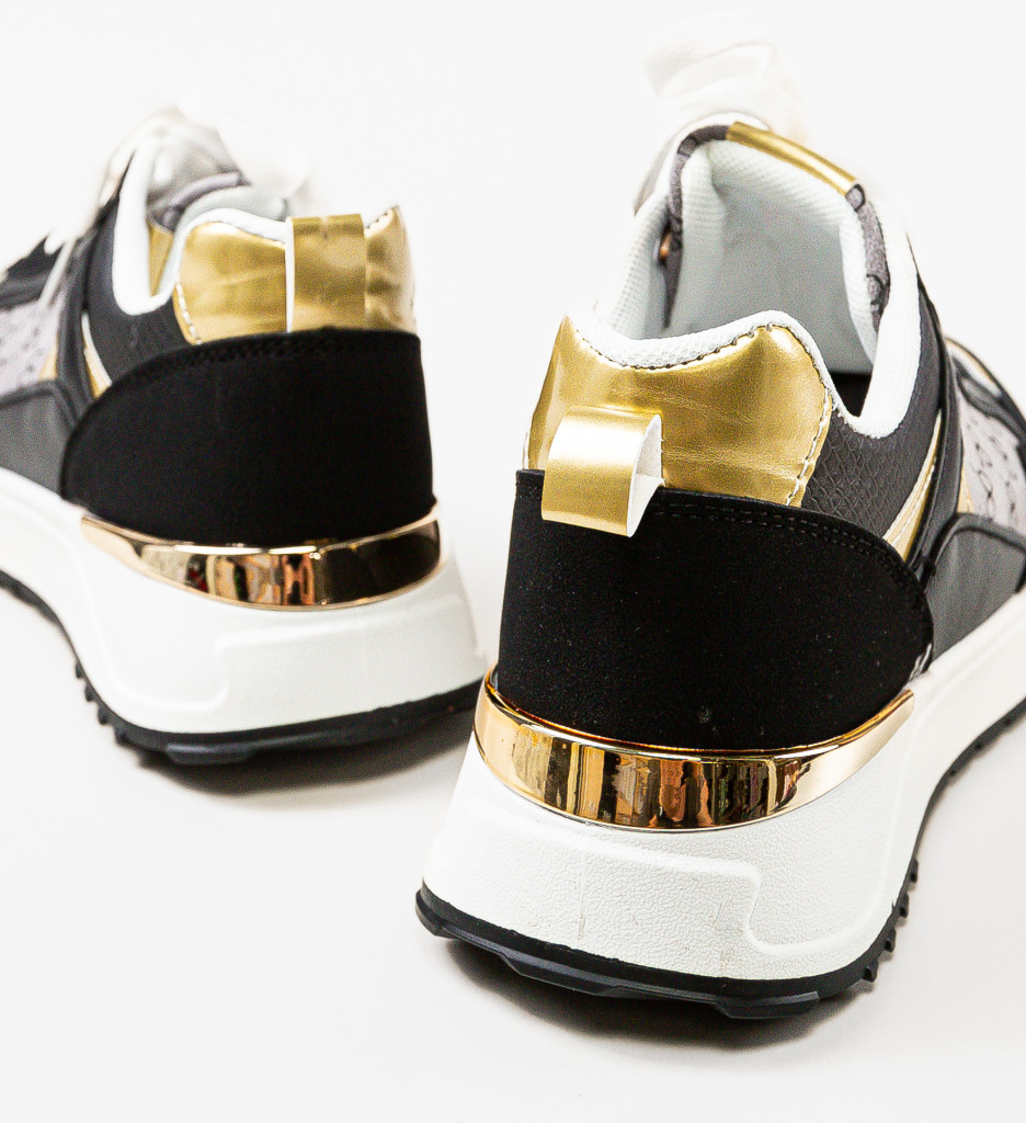 Poze Sneakers dama Loke Negri depurtat.ro 