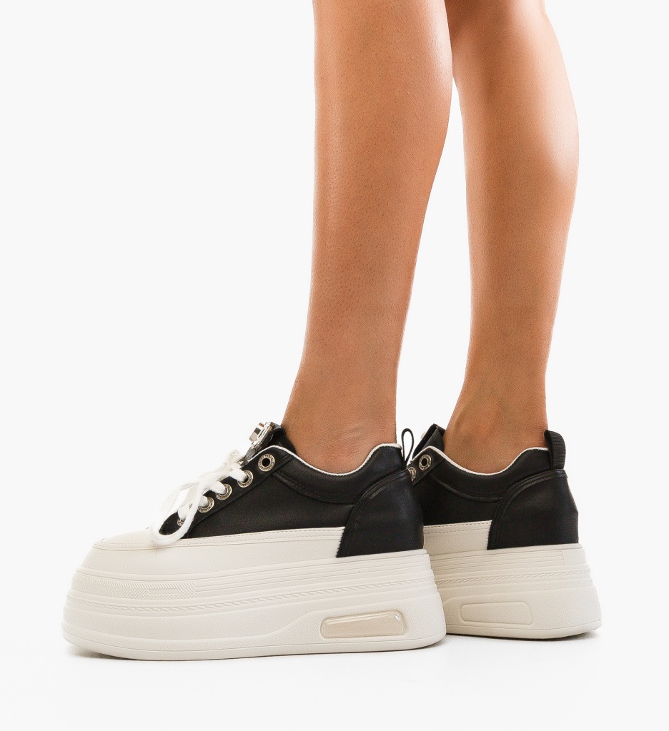 Sneakers dama Nyxa Negri - 3 | YEO