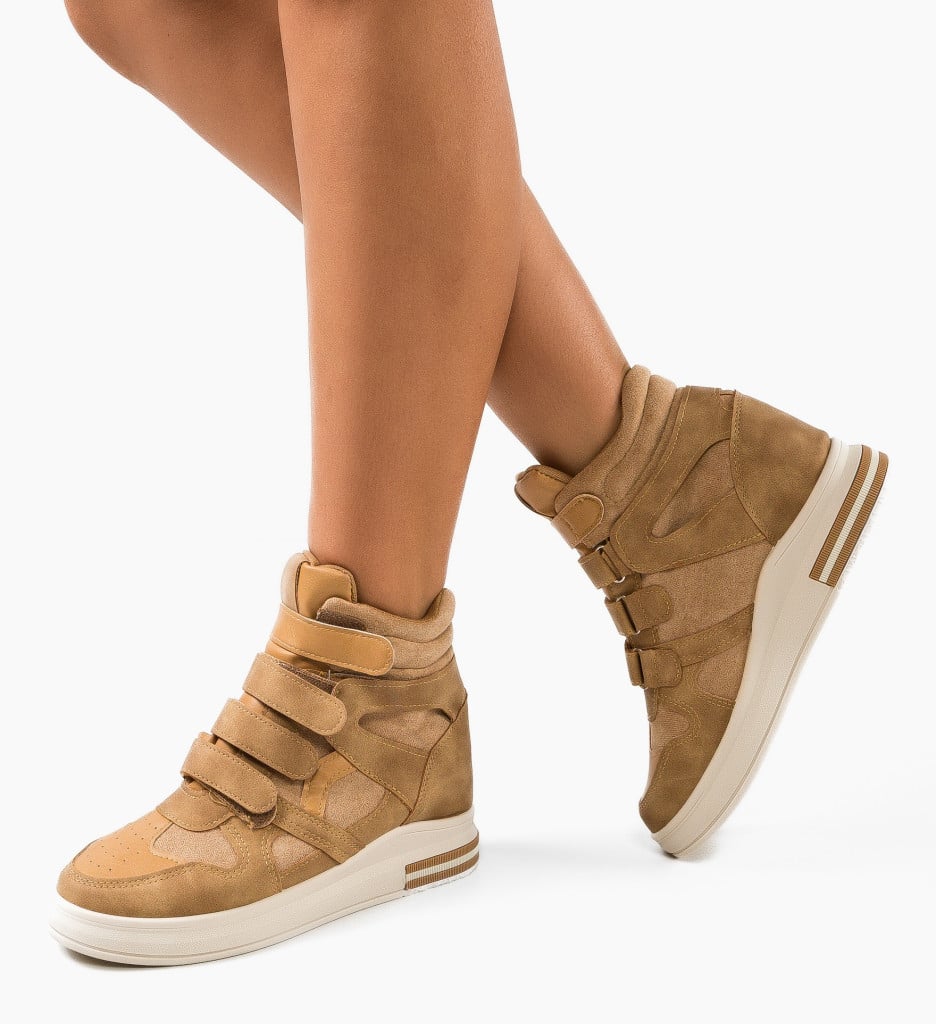 Sneakers dama Scott Khaki - 2 | YEO