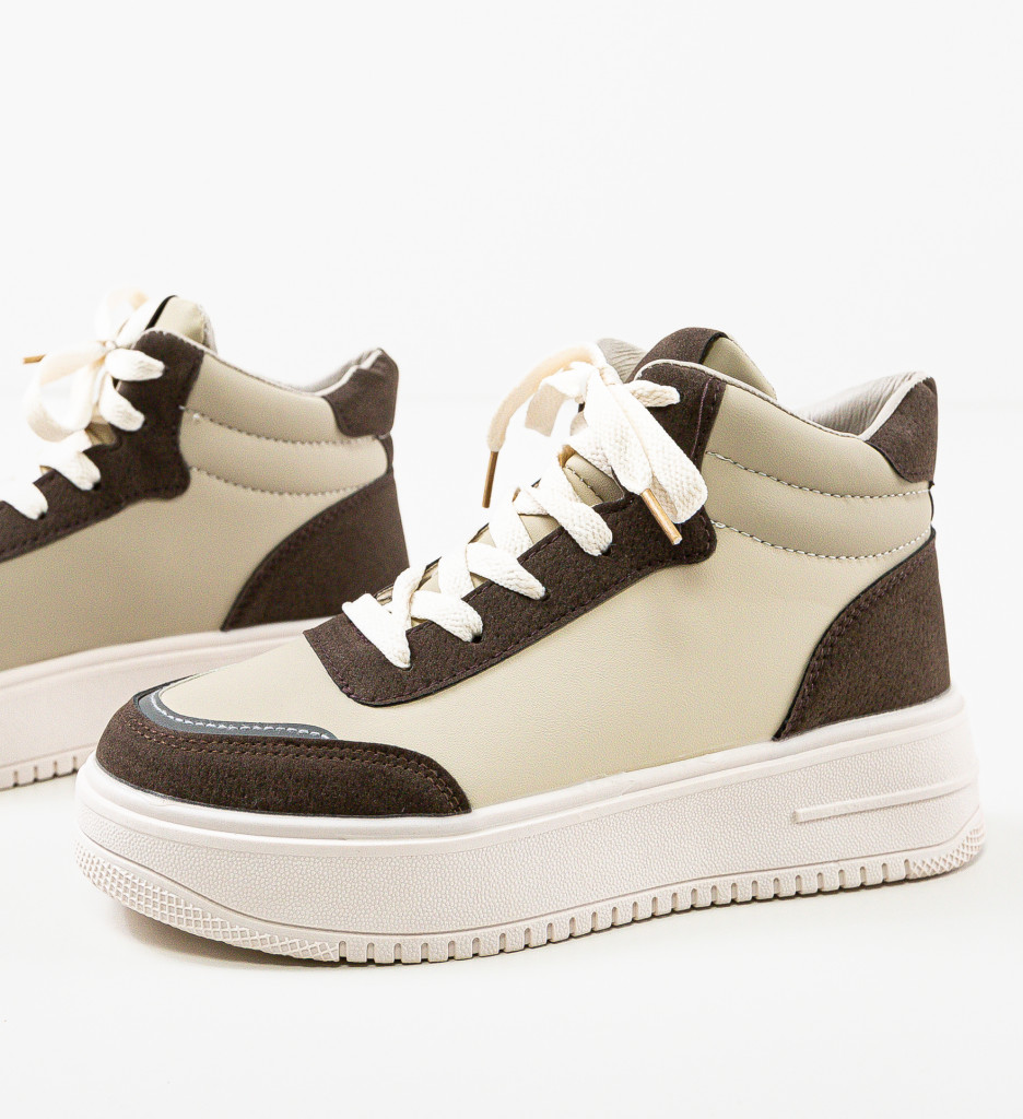 Sneakers dama Sedio Gri - 5 | YEO