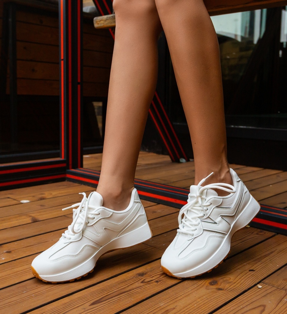 Sneakers dama Sharad Albi - 4 | YEO