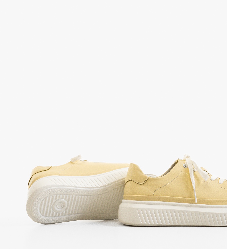 Sneakers dama Spoke Galbeni - 3 | YEO