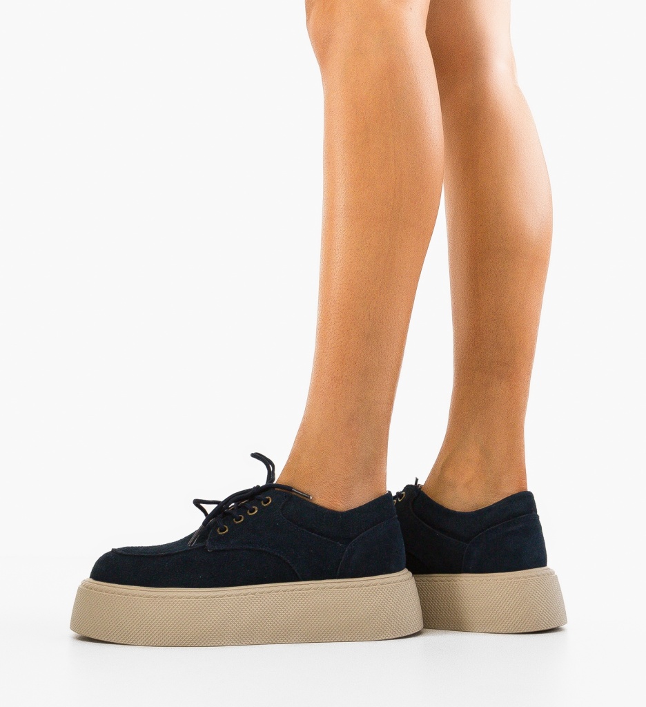 Sneakers dama Sweep Albastri - 1 | YEO